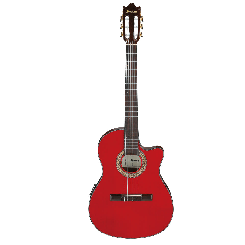 Ibanez GA35TCE-SRR Classical Acoustic Electric Guitar - Sapphire Red High Gloss