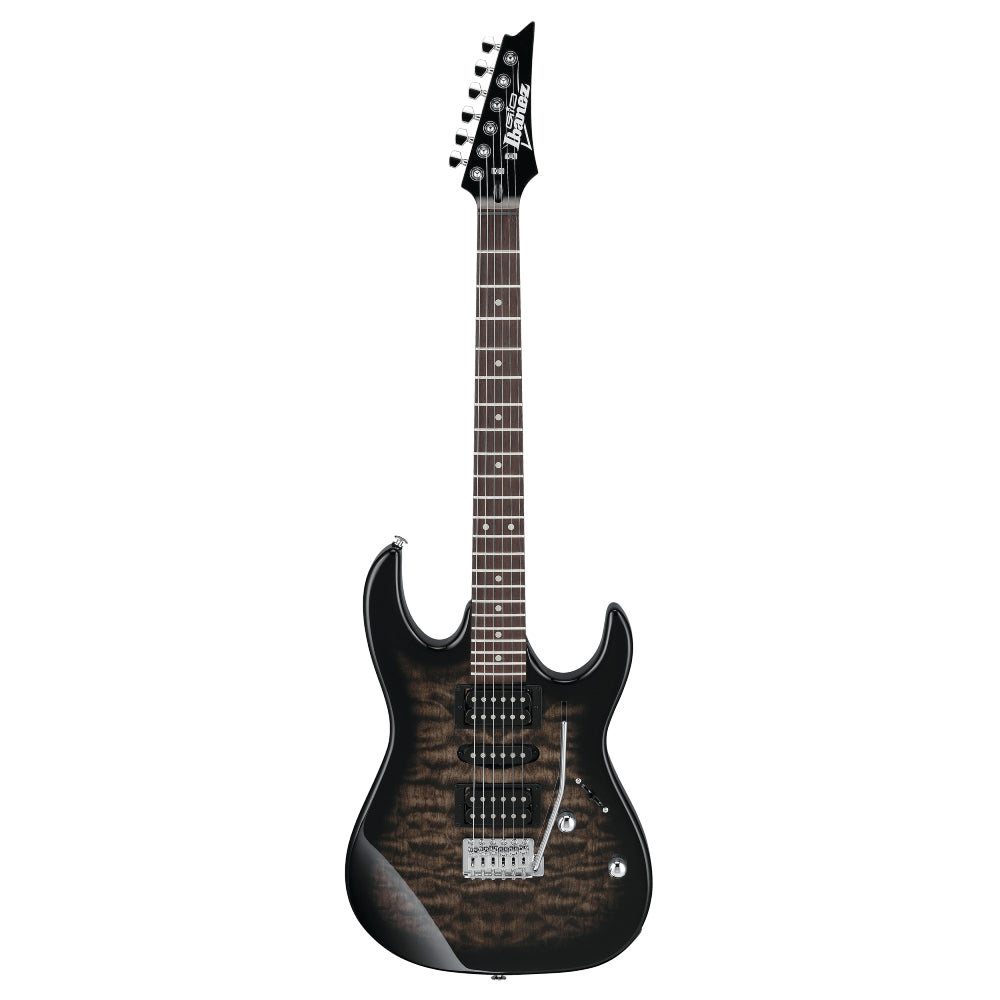 Ibanez Gio Series GRX70QA-TKS Electric Guitar - Transparent Black Sunburst