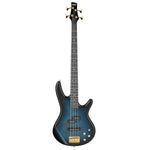 Ibanez Gio GSR200PC-TMU 4-string Bass Guitar - Transparent Marine Burst