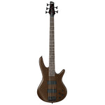 Ibanez Gio GSR205B-WNF 5-string Bass Guitar - Walnut Flat