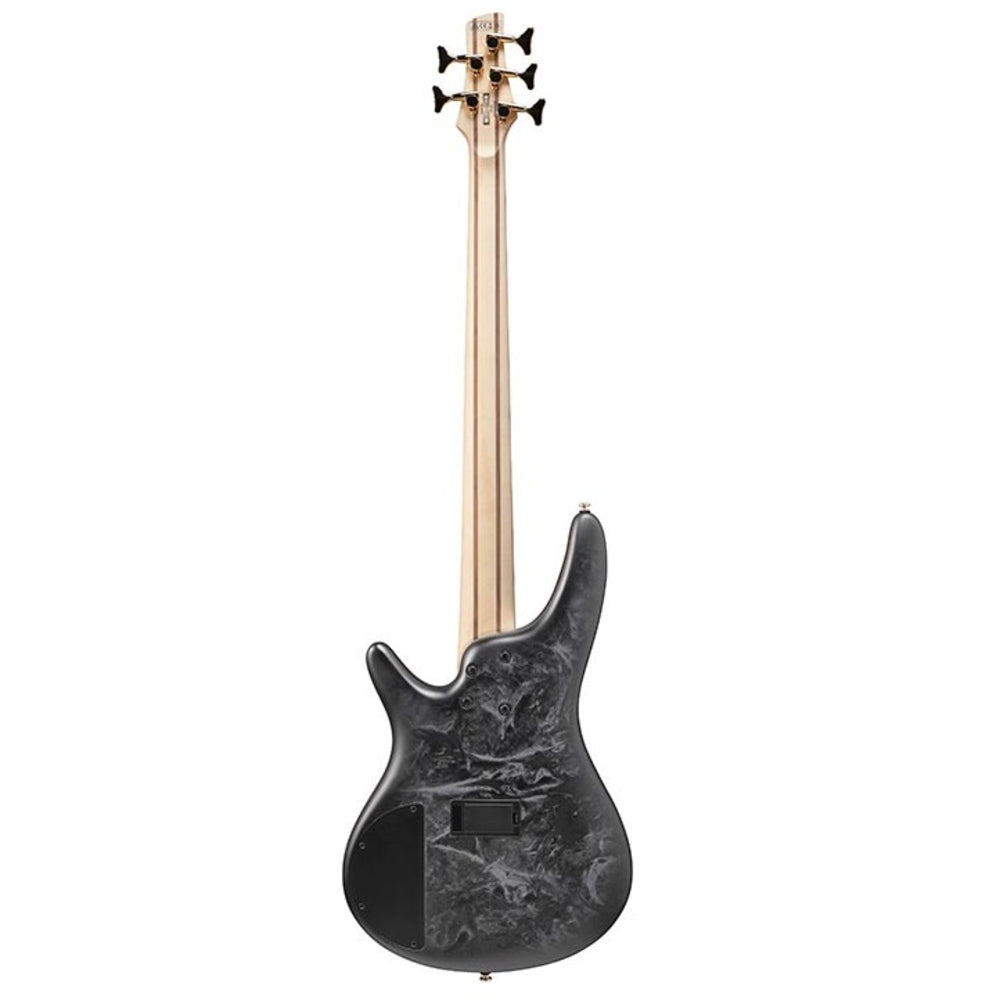 Ibanez SR305EDX-BZM 5-String Electric Bass Guitar - Black Ice Frozen Matte