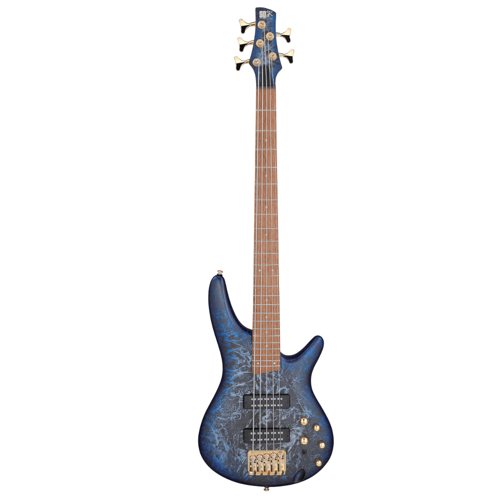 Ibanez SR305EDX-CZM 5-String Electric Bass Guitar - Cosmic Blue Frozen Matte