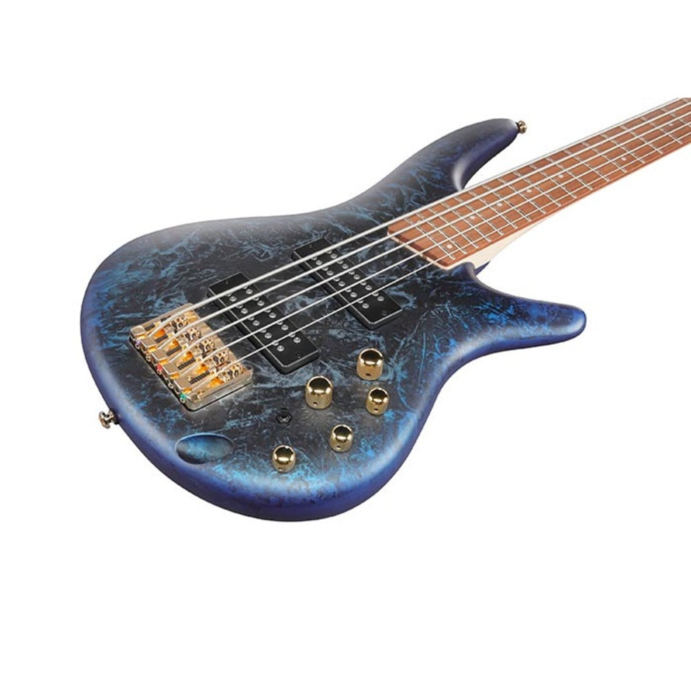 Ibanez SR305EDX-CZM 5-String Electric Bass Guitar - Cosmic Blue Frozen Matte