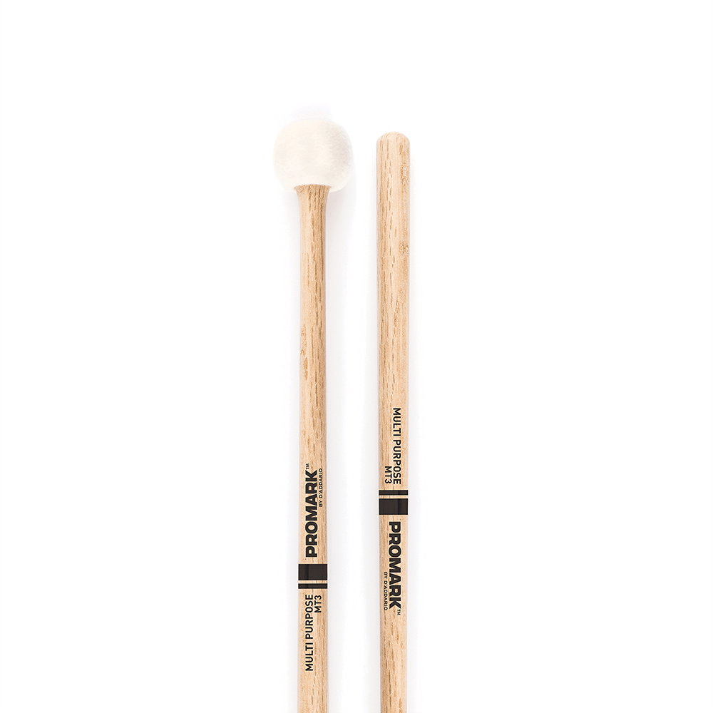 ProMark MT3 Shira Kashi Oak Medium-Hard Felt Mallet - Pair ProMark MT3 Shira Kashi Oak Medium-Hard Felt Mallet - Pair
