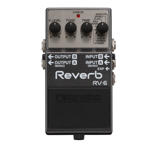 Boss RV-6 Digital Reverb Pedal | Musical Instruments Accessories | Musical Instruments. Musical Instruments: Accessories By Categories, Musical Instruments. Musical Instruments: Guitar & Bass Pedal By Categories, Musical Instruments. Musical Instruments: Stompbox Pedal | Boss