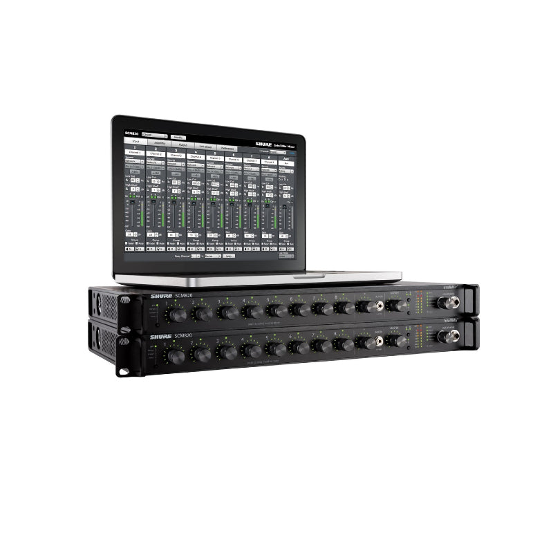 Shure SCM820 Digital IntelliMix Automatic Mixer Shure SCM820 Digital IntelliMix Automatic Mixer