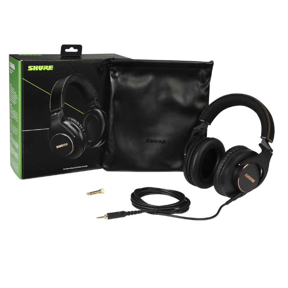 Shure SRH840A Closed-Back Over-Ear Professional Monitoring