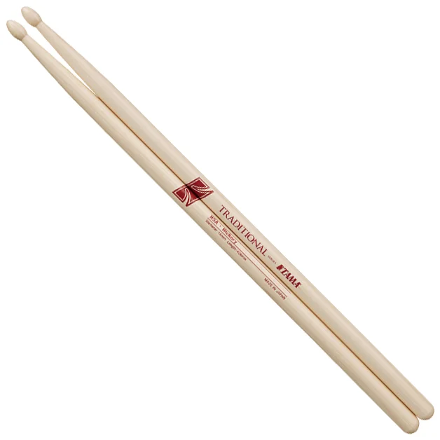 Tama Traditional Series H5A American Hickory 5A Drumstick Tama Traditional Series H5A American Hickory 5A Drumstick