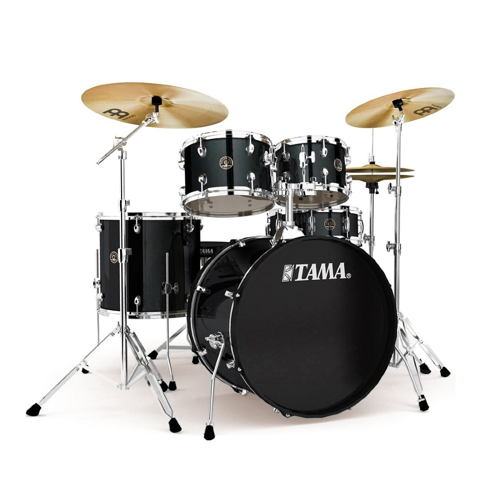 Tama Rhythm Mate RM52KH6C-BK Black 5-piece complete kit with 22 Tama Rhythm Mate RM52KH6C-BK Black 5-piece complete kit with 22