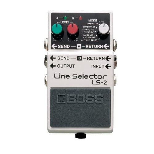 Boss LS-2 Line Selector Pedal Boss LS-2 Line Selector Pedal