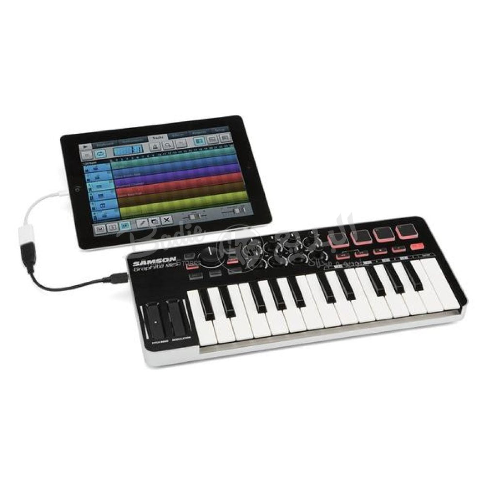 Samson KGRM 25 Graphite M25 Mini 25 Keys MIDI Keyboard Controller Samson KGRM 25 Graphite M25 Mini 25 Keys MIDI Keyboard Controller