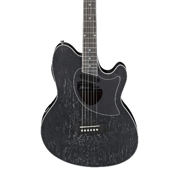 Ibanez Talman TCM50-GBO Electro Acoustic Guitar – Galaxy Black Open Pore