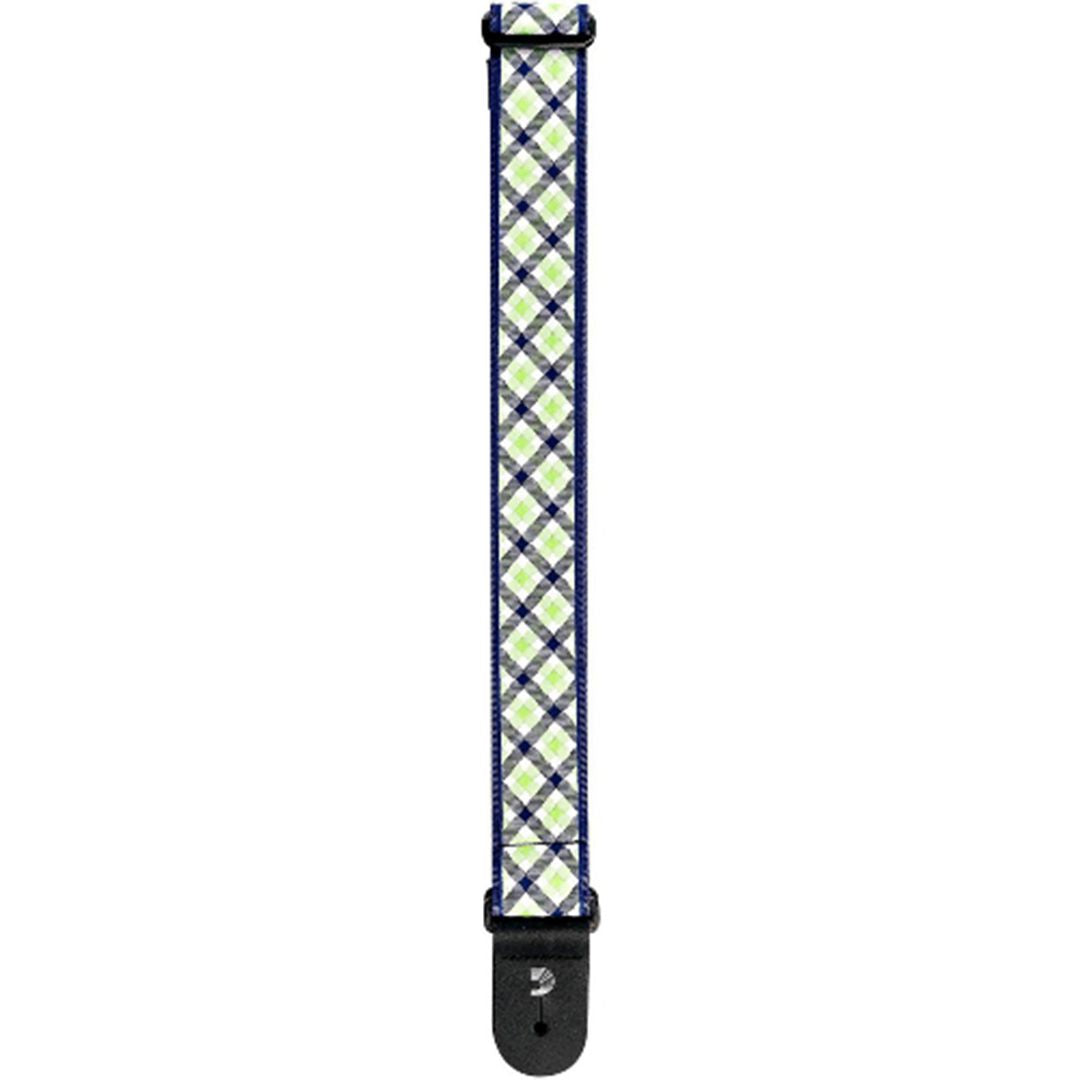 Planet Waves GCW03 Woven Gingham Navy and Teal Guitar Strap | Musical Instruments Accessories | Musical Instruments. Musical Instruments: Accessories By Categories, Musical Instruments. Musical Instruments: Guitar & Bass Accessories, Musical Instruments. Musical Instruments: Guitar Strap | Planet Waves