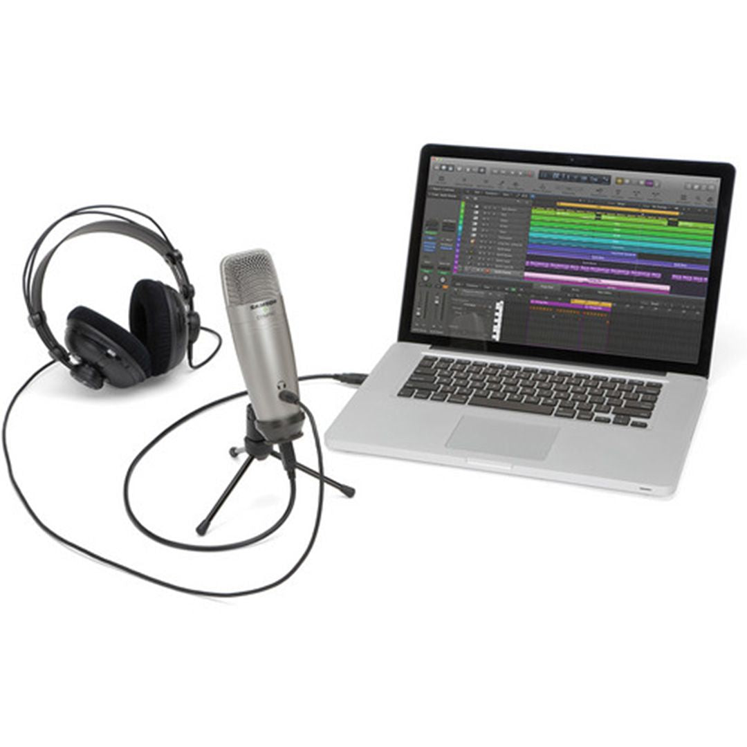 Samson C01U Pro USB Studio Condenser Microphone (Silver) Samson C01U Pro USB Studio Condenser Microphone (Silver)