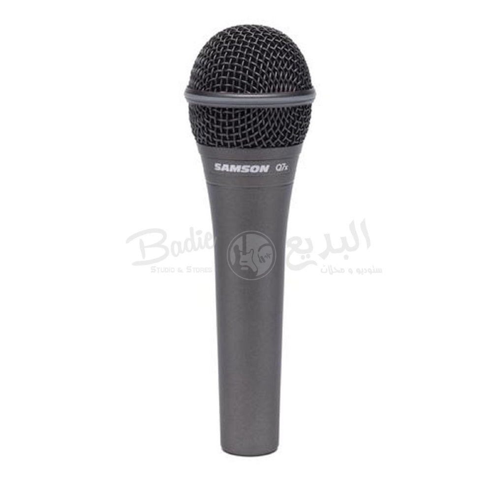 Samson Q7x Supercardioid Dynamic Vocal Handheld Microphone Samson Q7x Supercardioid Dynamic Vocal Handheld Microphone