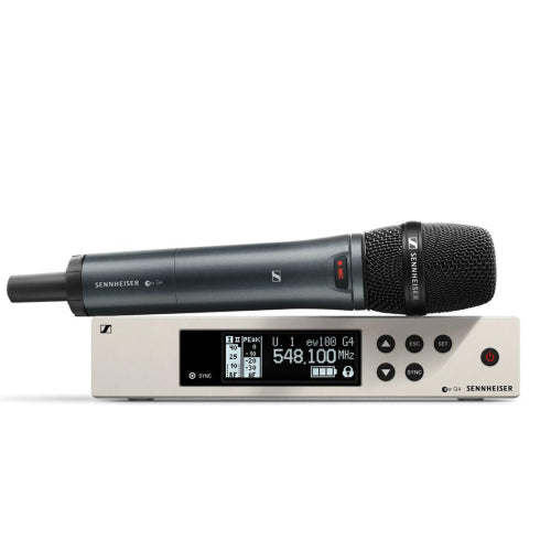 Sennheiser EW100 G4-835-S Handheld Dynamic Cardioid Microphone Wireless System - Range B: (626 - 668 MHz) Sennheiser EW100 G4-835-S Handheld Dynamic Cardioid Microphone Wireless System - Range B: (626 - 668 MHz)