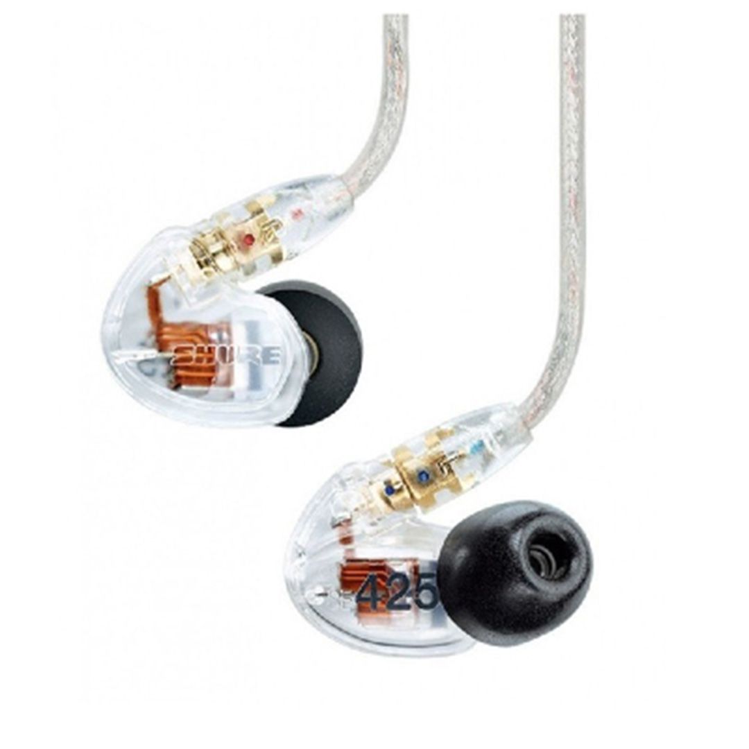 Shure SE425 Sound Isolating Earphones - Clear | Professional Audio | Professional Audio, Professional Audio. Professional Audio: Professional Headphones, Professional Audio. Professional Audio: Wireless In-Ear Monitor Systems | Shure