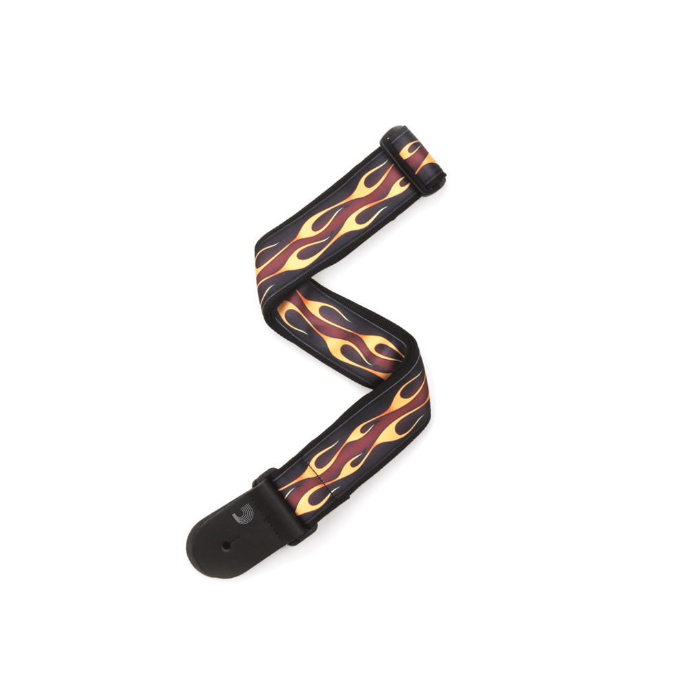 Planet Waves 50F09 Hot Rod Flame Guitar Strap Planet Waves 50F09 Hot Rod Flame Guitar Strap