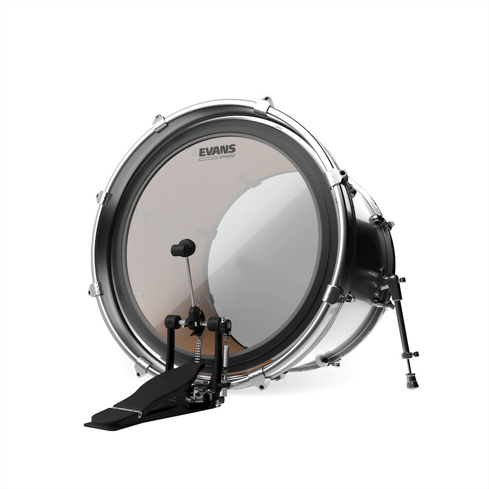 Evans BD22EMAD2 EMAD2 Clear Batter Drumhead 22 Inch Evans BD22EMAD2 EMAD2 Clear Batter Drumhead 22 Inch