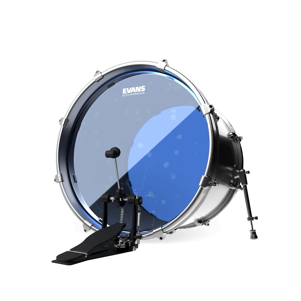 Evans BD22HB Hydraulic Blue Bass Drumhead 22 inch Evans BD22HB Hydraulic Blue Bass Drumhead 22 inch