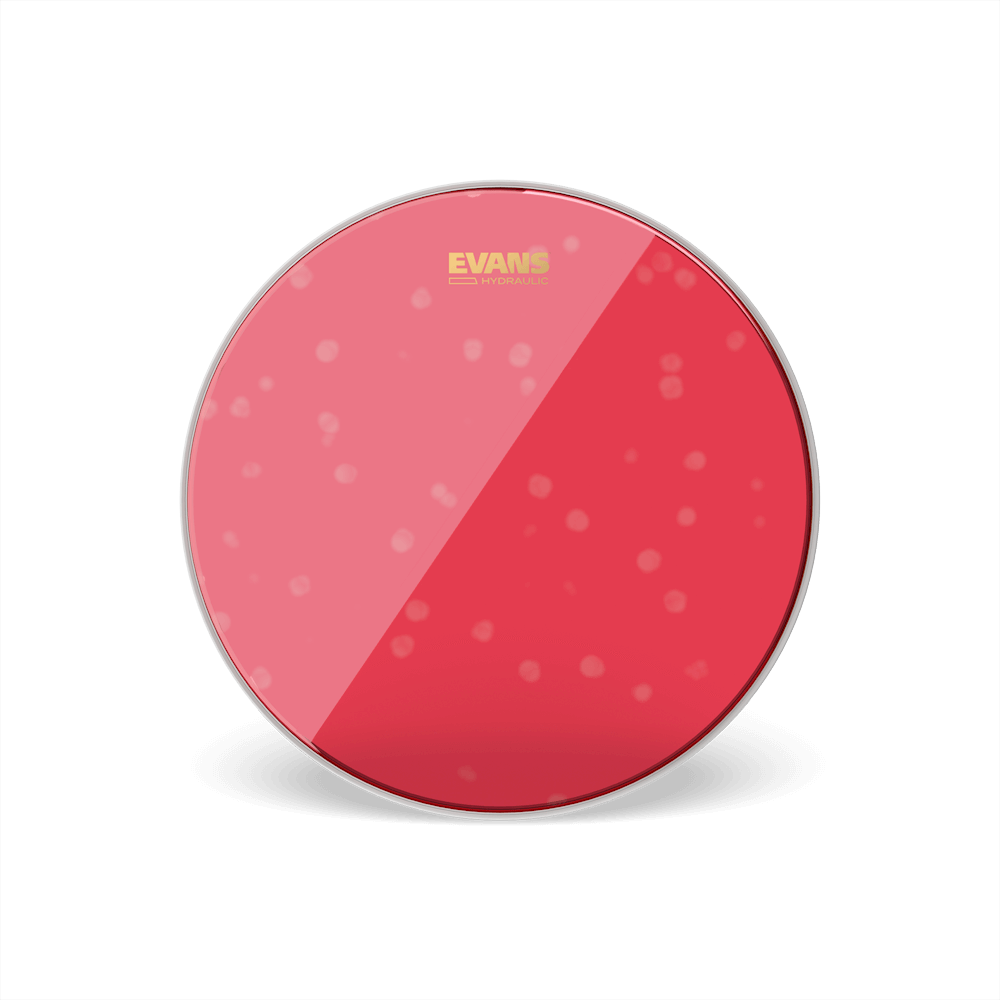 Evans BD22HR Hydraulic Red Bass Drumhead 22 inch