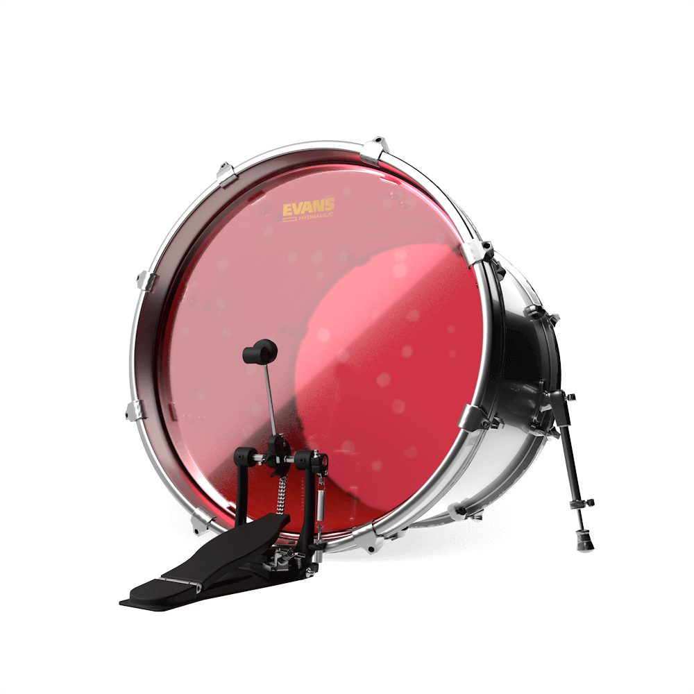 Evans BD22HR Hydraulic Red Bass Drumhead 22 inch Evans BD22HR Hydraulic Red Bass Drumhead 22 inch