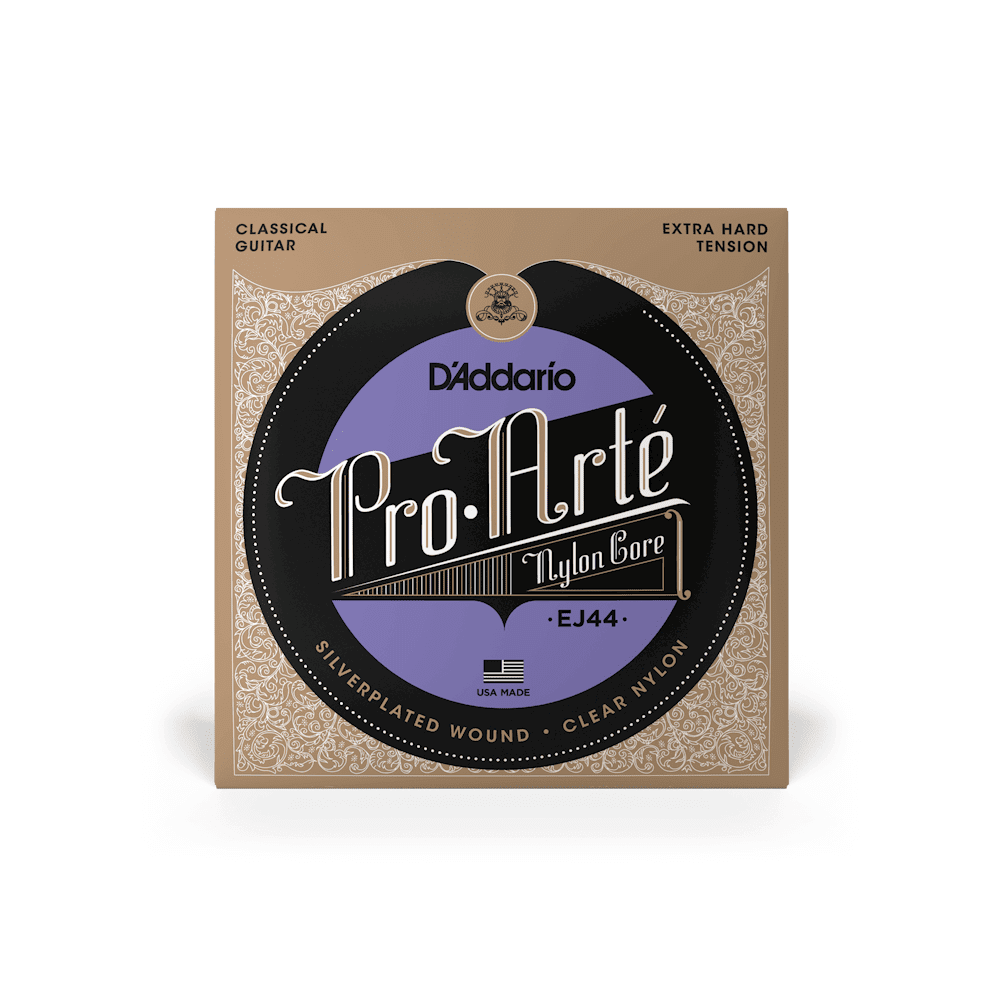 D'Addario EJ44 Pro-Arte Silver-Plated Classical Guitar Strings - Extra Hard Tension D'Addario EJ44 Pro-Arte Silver-Plated Classical Guitar Strings - Extra Hard Tension