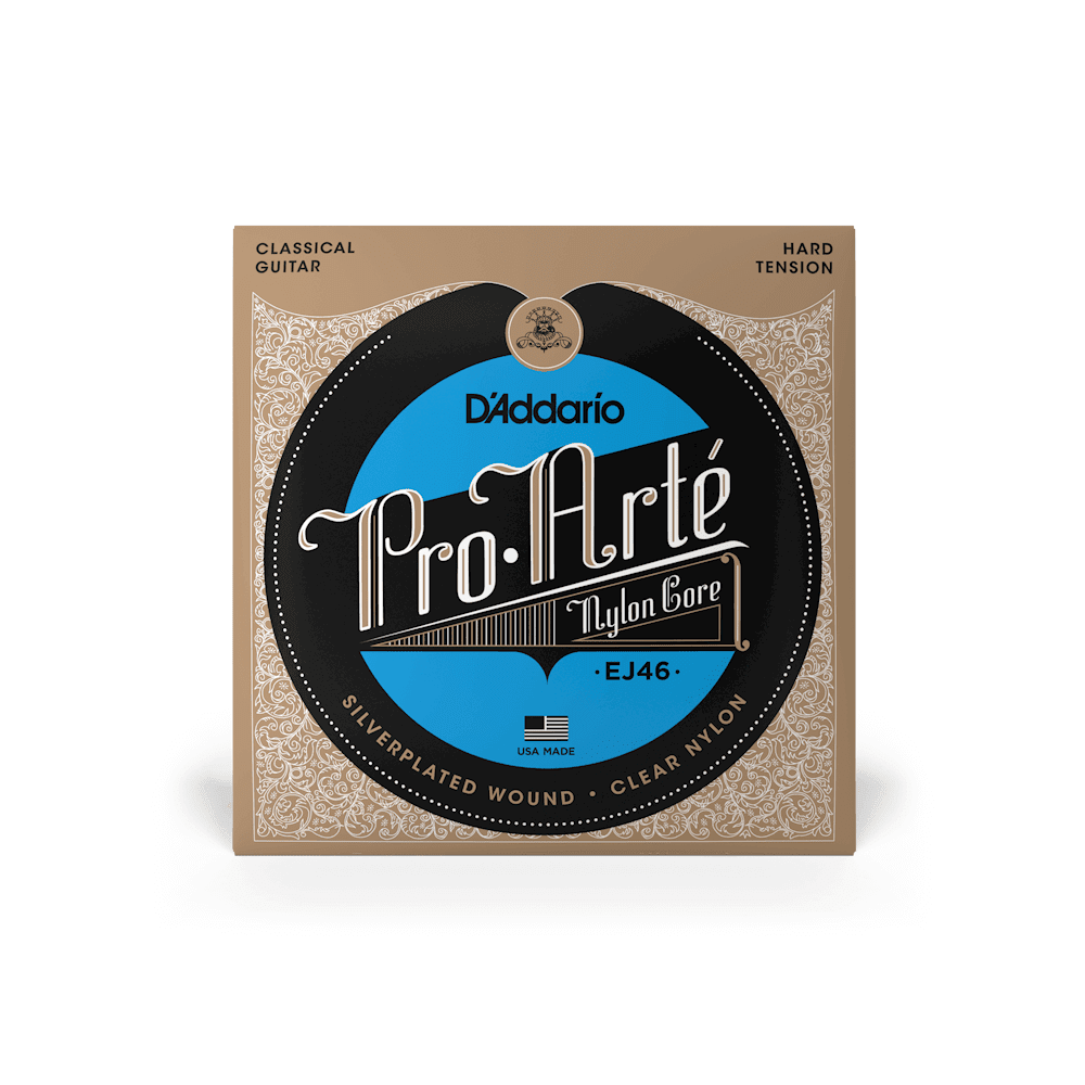 D'Addario EJ46 Pro-Arte Silver-Plated Classical Guitar Strings - Hard Tension | Musical Instruments Accessories | Musical Instruments. Musical Instruments: Accessories By Categories, Musical Instruments. Musical Instruments: Classical Guitar Strings, Musical Instruments. Musical Instruments: Strings By Categories | D'Addario