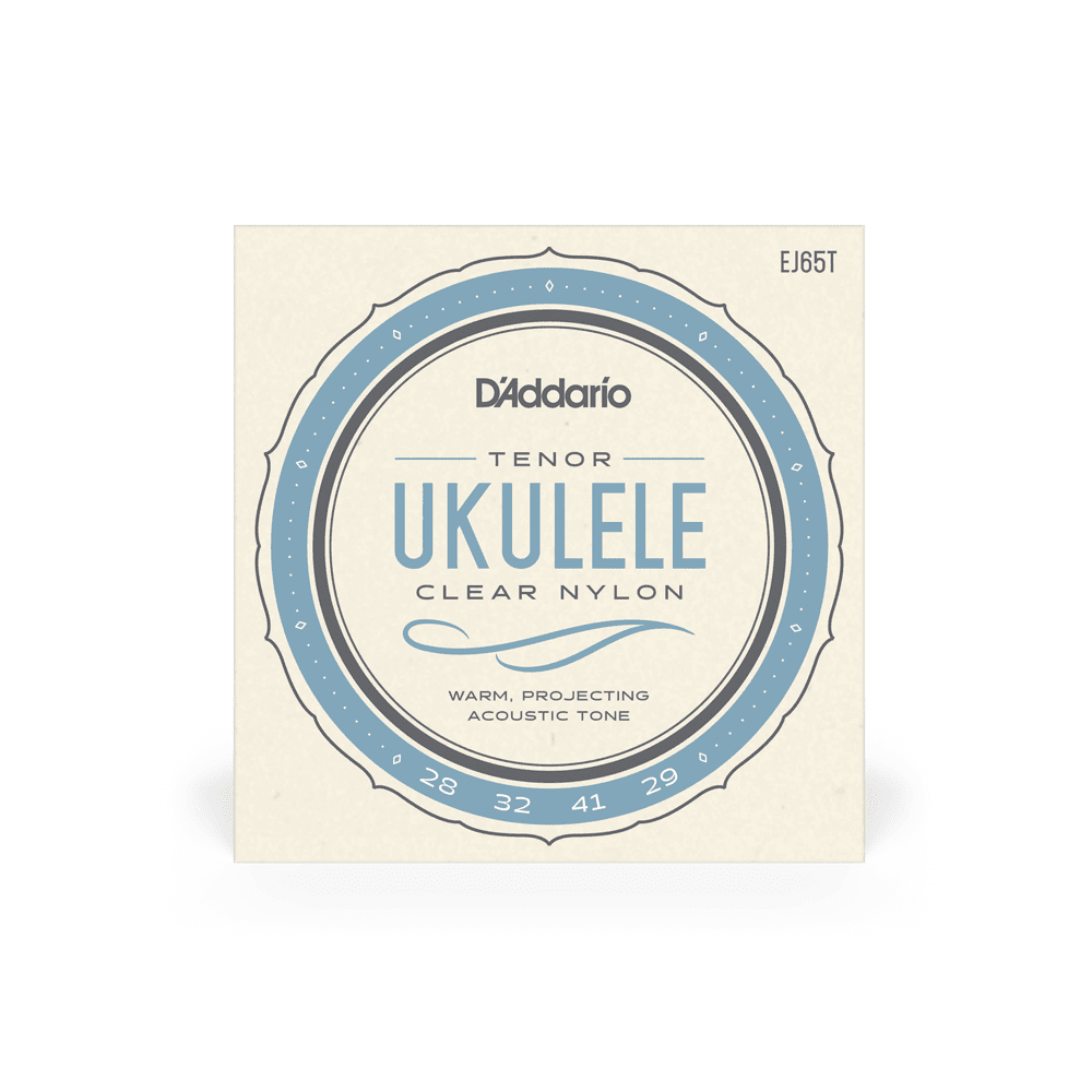 D'Addario EJ65T Pro-Arte Custom Extruded Nylon Tenor Ukulele Strings – .0285-.029 D'Addario EJ65T Pro-Arte Custom Extruded Nylon Tenor Ukulele Strings – .0285-.029