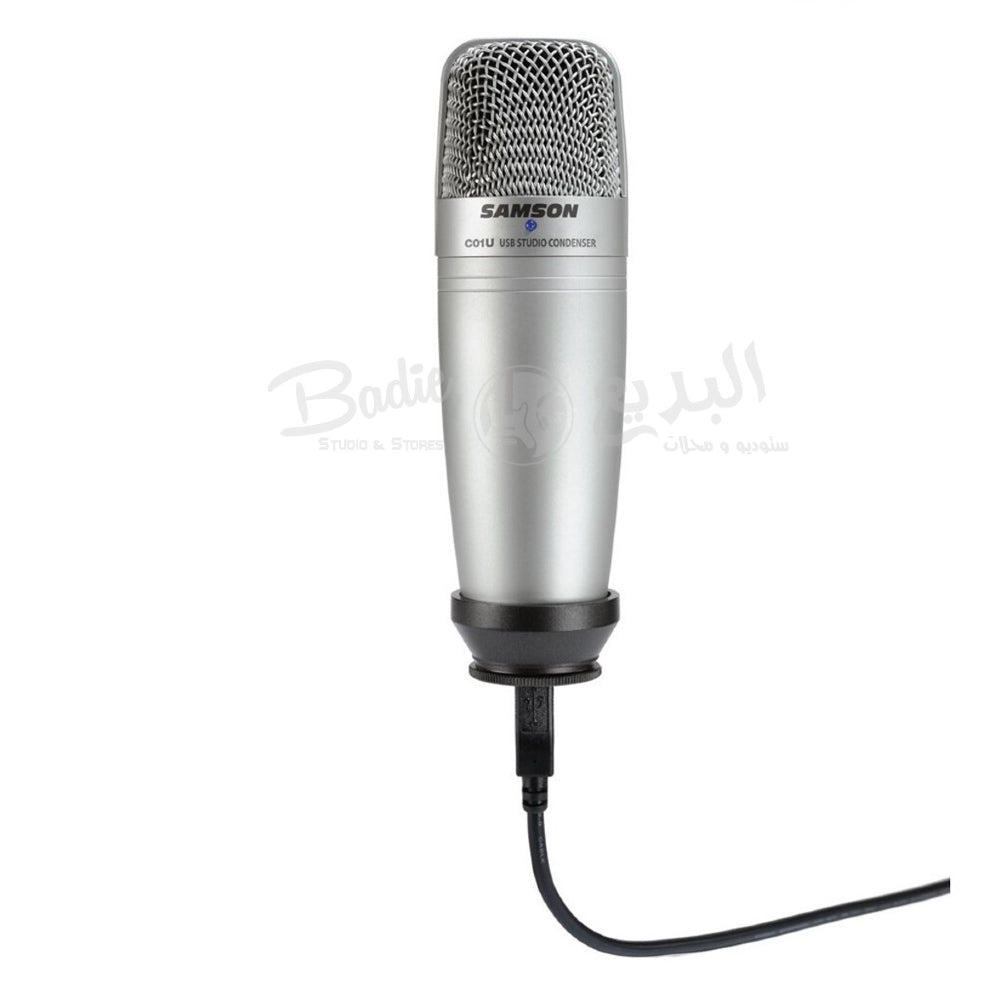 Samson C01U Pro USB Studio Condenser Microphone (Silver) | Professional Audio | Professional Audio, Professional Audio. Professional Audio: Microphones, Professional Audio. Professional Audio: USB Microphone, Professional Audio. Professional Audio: Wired Microphones | Samson