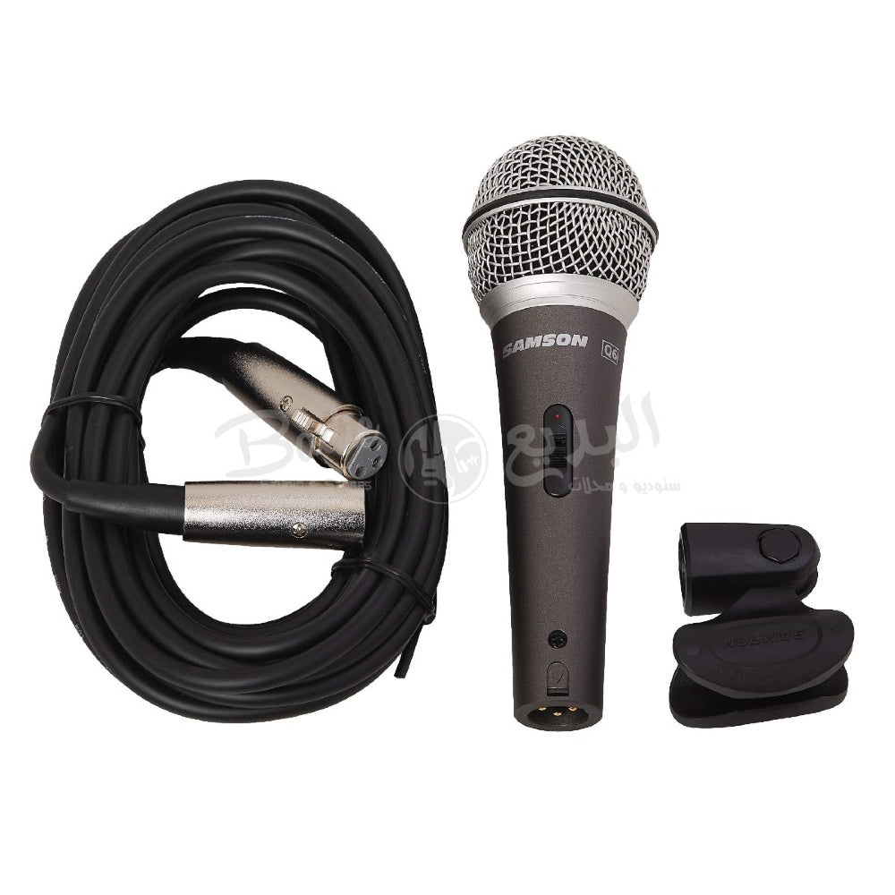 Samson Q6 Dynamic Handheld Mic with On/Off Switch