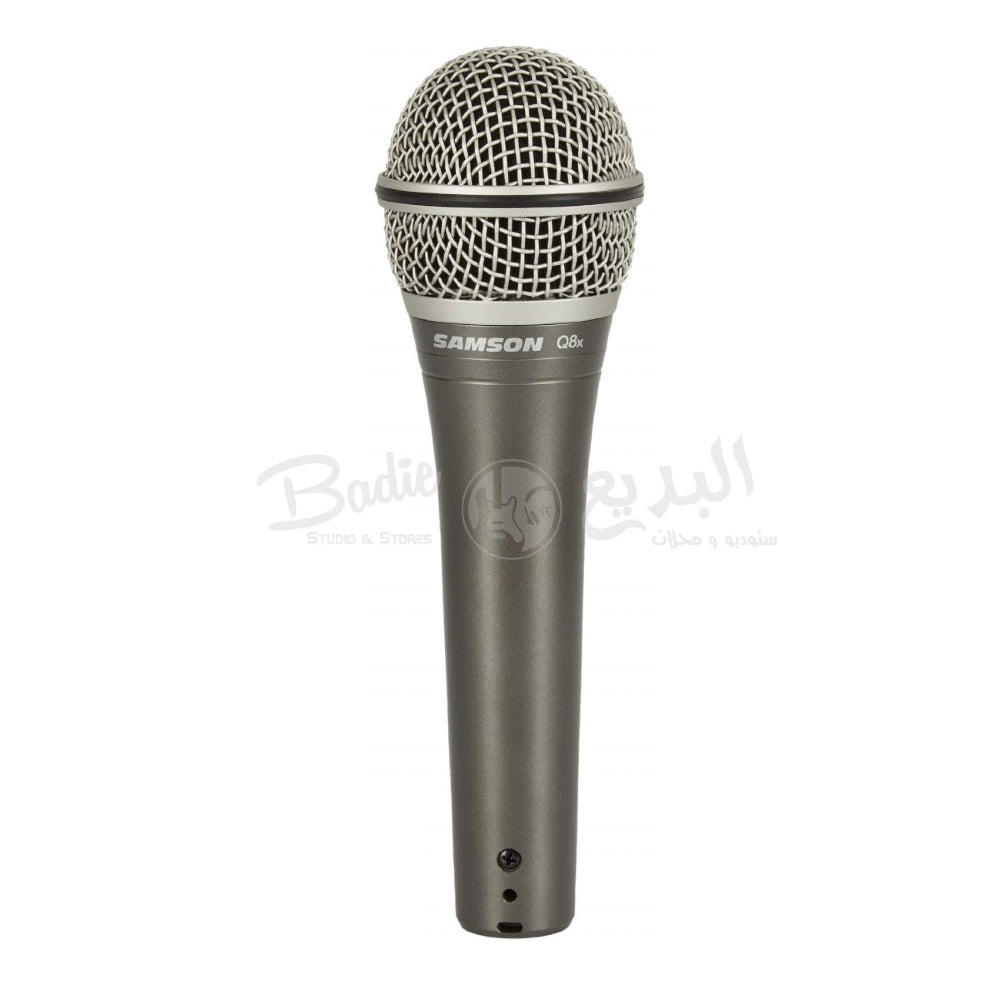 Samson Q8x Supercardioid Dynamic Vocal Handheld Microphone Samson Q8x Supercardioid Dynamic Vocal Handheld Microphone